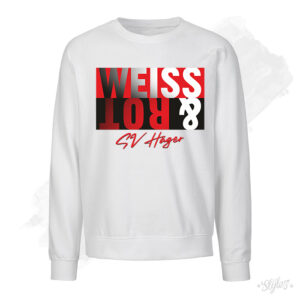 SV Häger Sweater Rot und Weiss